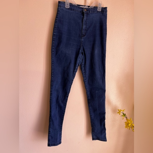 American Apparel Denim Women Blue Jeans M The Easy Jeans Made In México - Picture 10 of 11